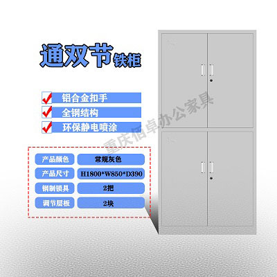 通雙節(jié)文件柜
